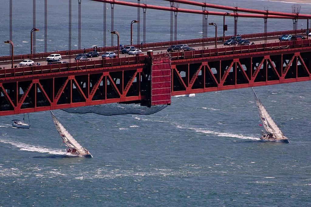 Race 11 start from San Francisco - 2013-14 Clipper Round the World Yacht Race. © Chuck Lantz http://www.ChuckLantz.com